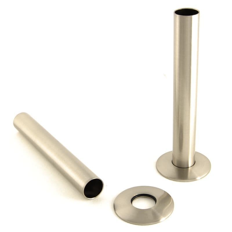 Rohrummantelung Satin Nickel