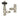 Thermostatventilset York Satin Nickel