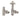 Thermostatventilset Gotik Satin-Nickel