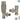 Thermostatventilset Richmond Satin Nickel